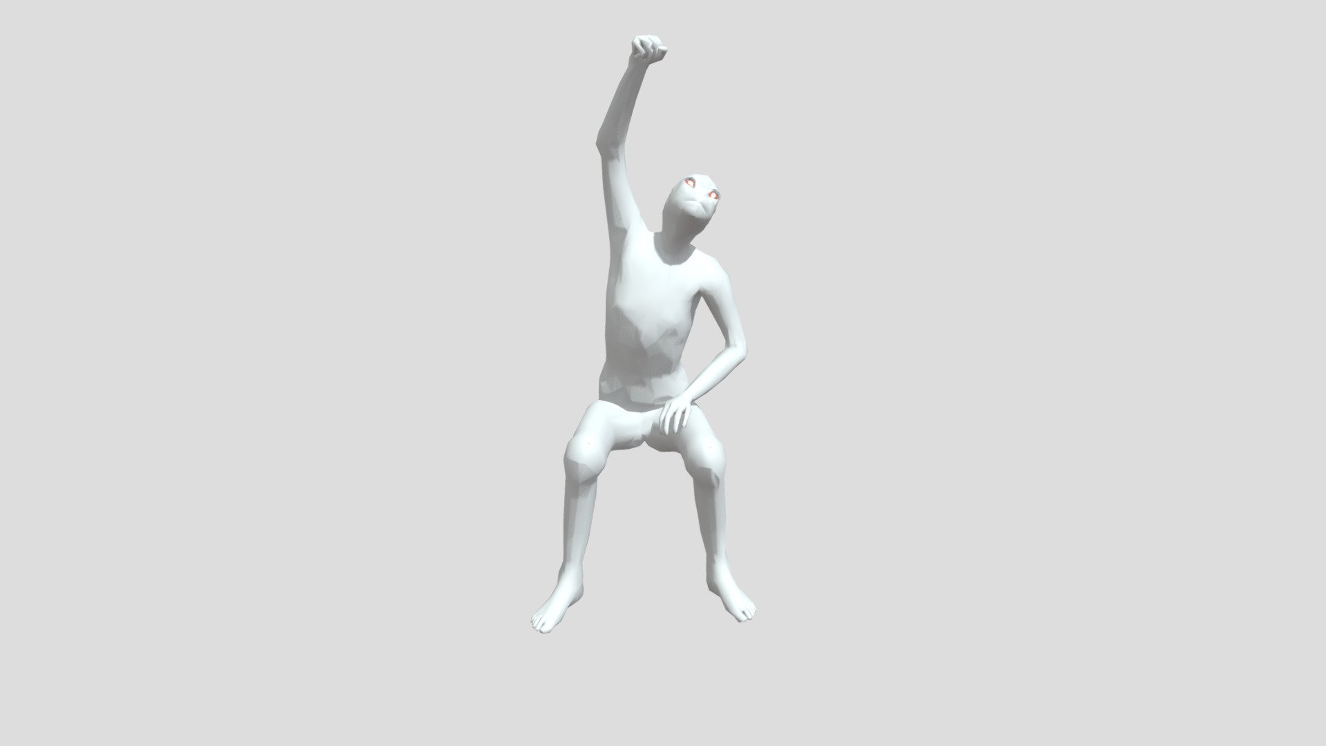 Cheering While Sitting