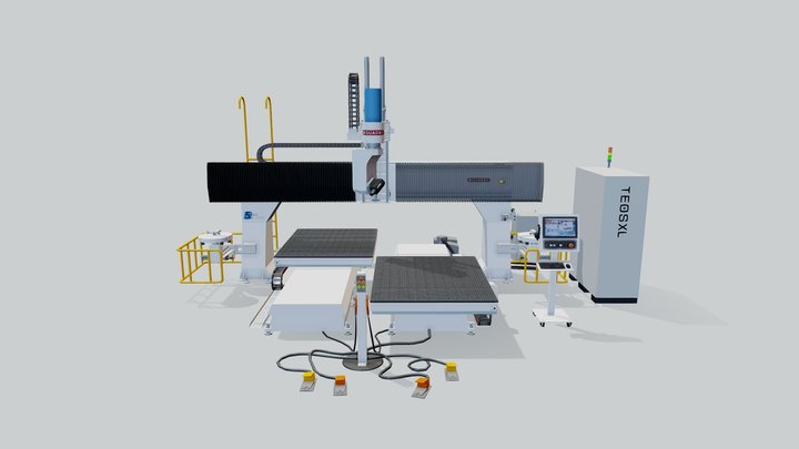 TEOS XL FLAT ATC 3D Model