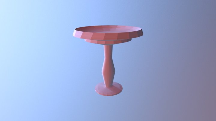 Fuglebad 3D Model