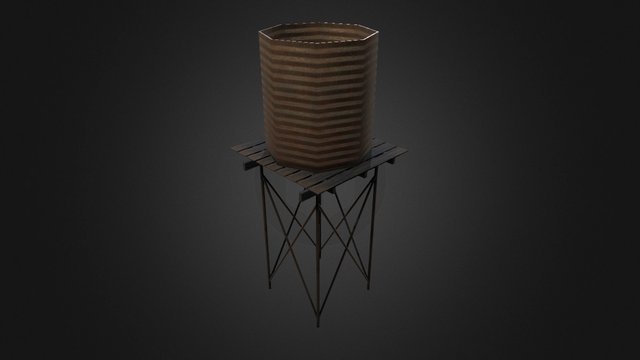 Water Tank 3D Model