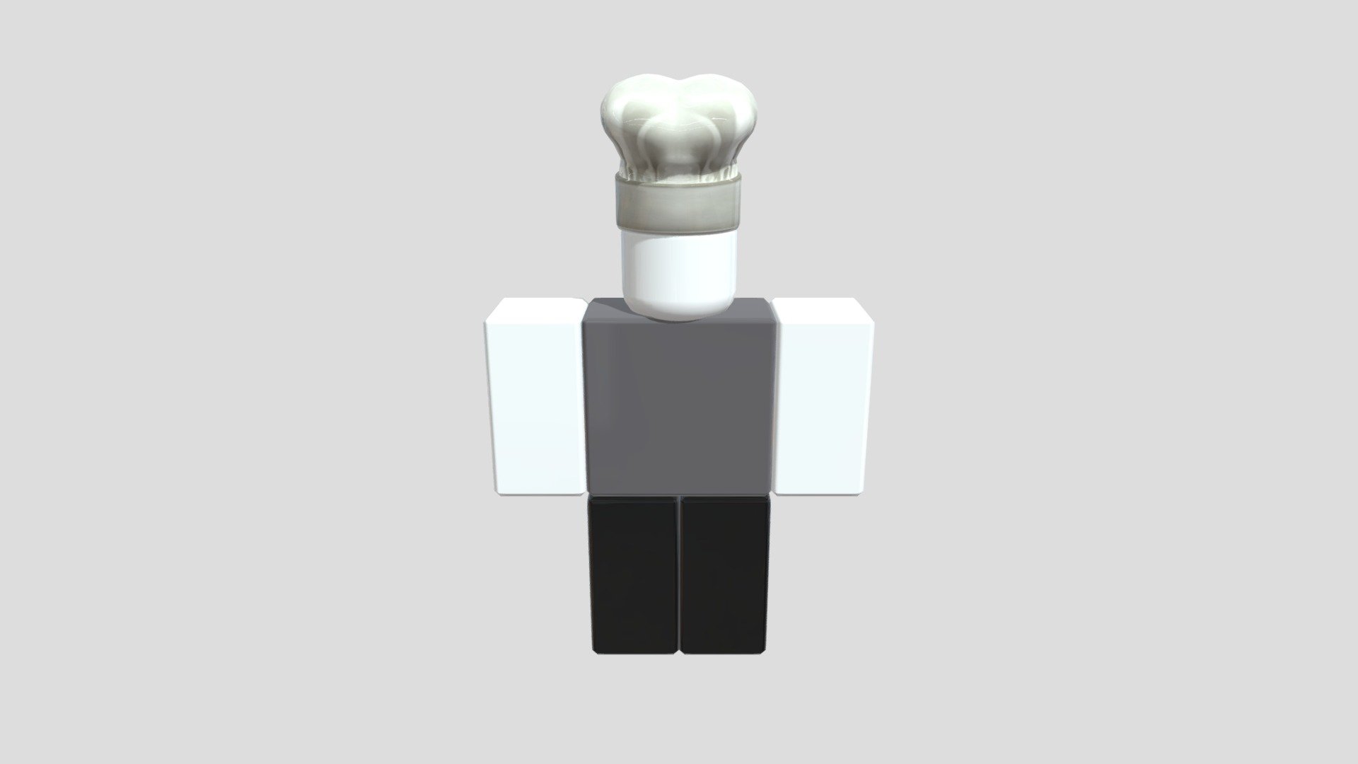 Roblox Chef - 3D model by RobloxGfx (@pikinball) [241573d] - Sketchfab