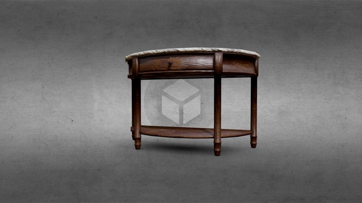 Console Table 3D Model