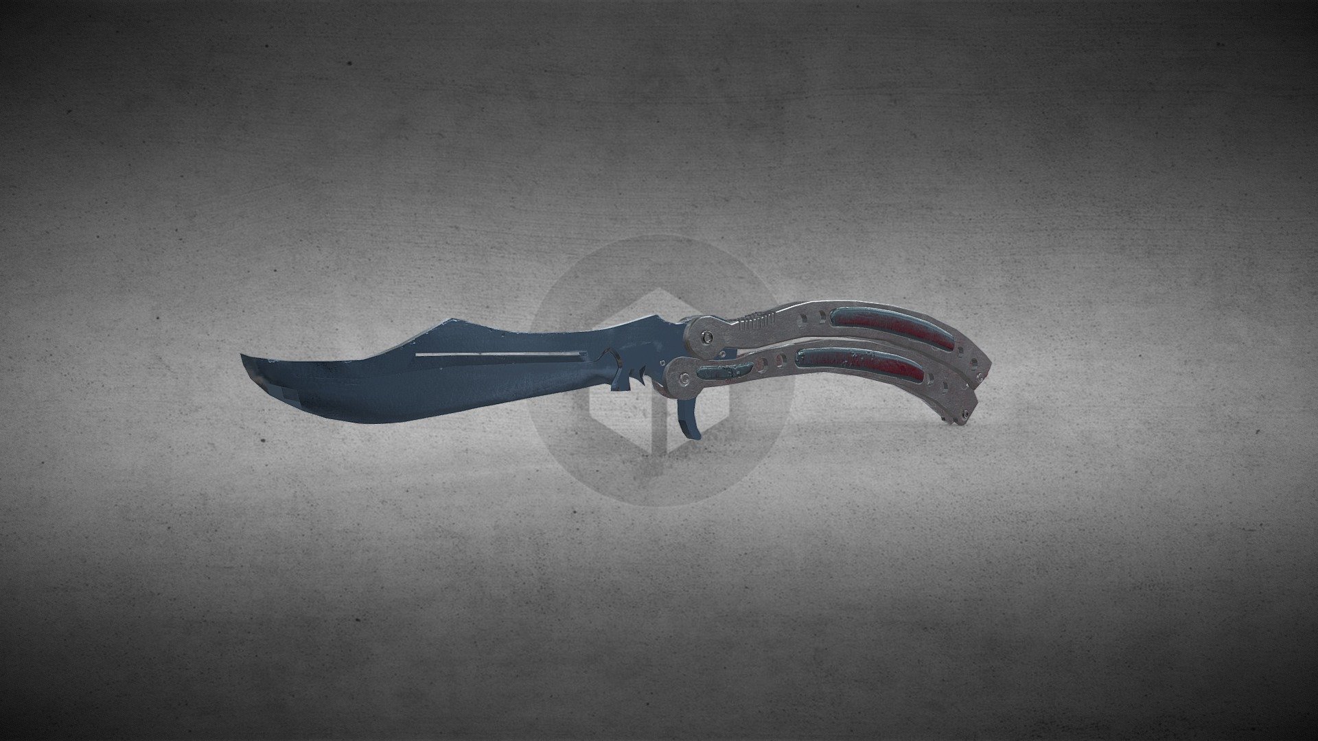 [ Portfolio Models ] CSGO Blue Steel - 3D model by xgall [2415b33 ...