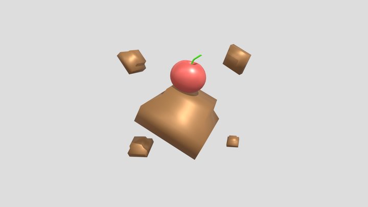 Chocolate Cube – Kostenloses 3D-Modell STL
