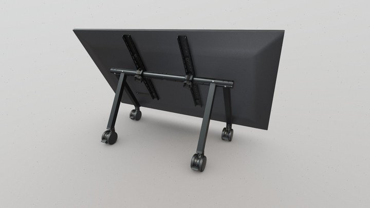 Heckler Confidence Stand - H1010 BK 3D Model