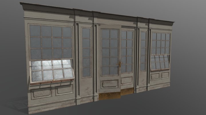 Modular Wall 3D Model