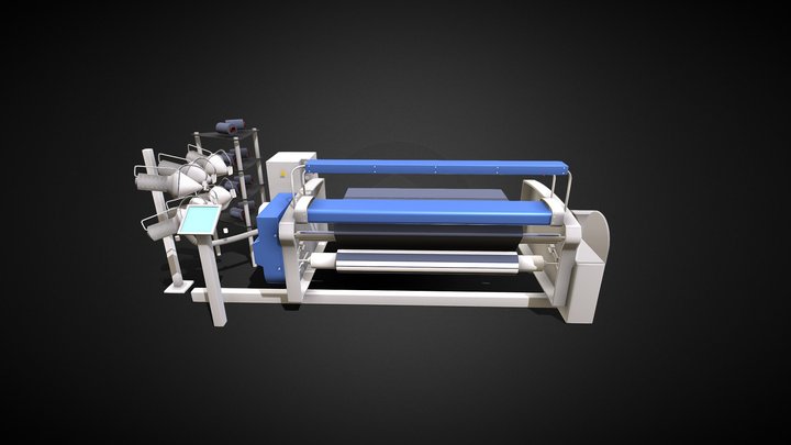 Textileweavingmachine 3D models - Sketchfab