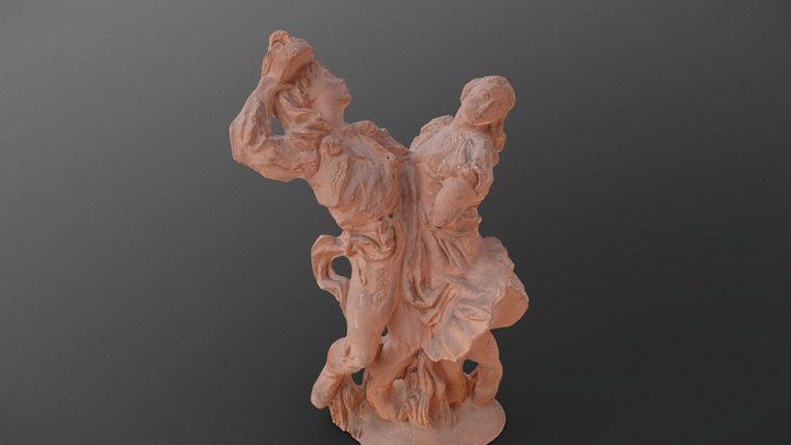Terracotta romantic couple