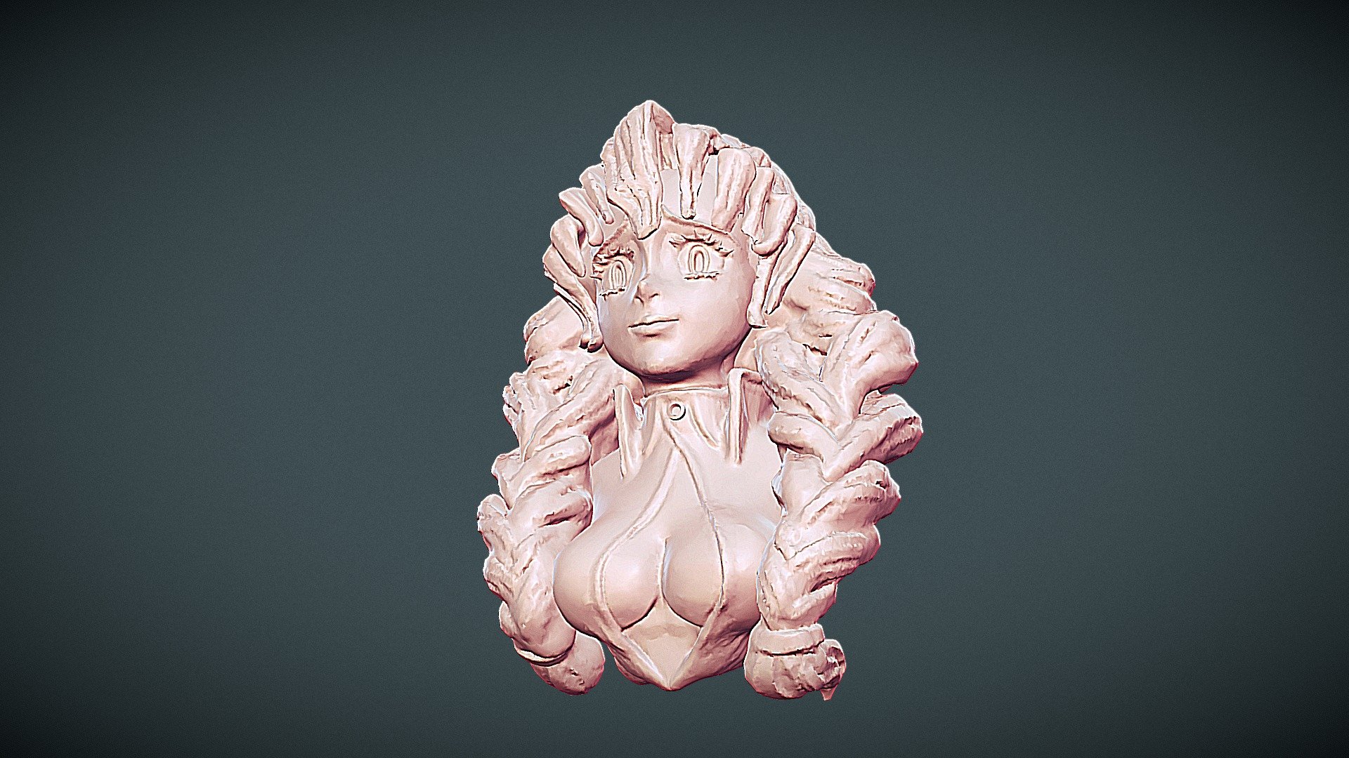 Kanroji Mitsuri かんろじ みつり 甘露寺蜜璃 - 3D model by BirdChen