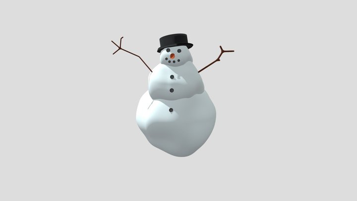 Sneeuwpop 2 3D Model
