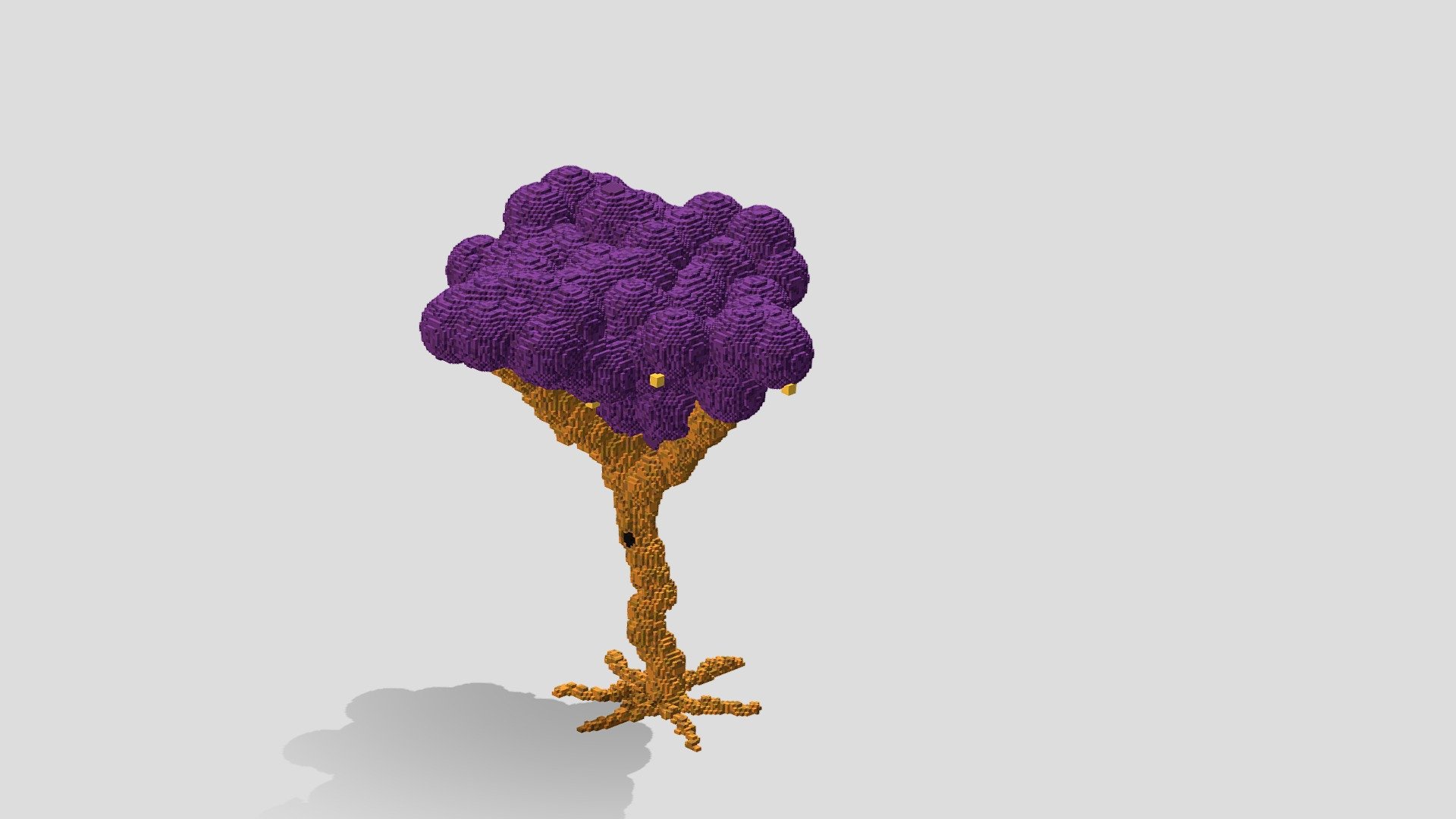 magic tree 3D - 3D model by ThePixelGuy [241851d] - Sketchfab
