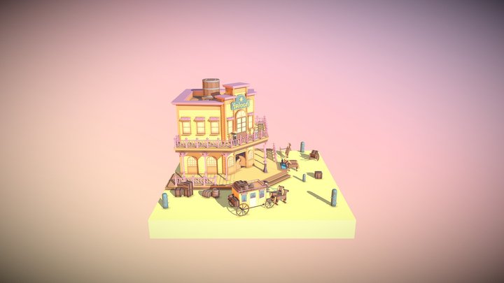 Diorama 3D Model