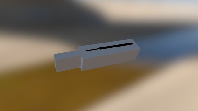 Bluetooth Bullet 3D Model