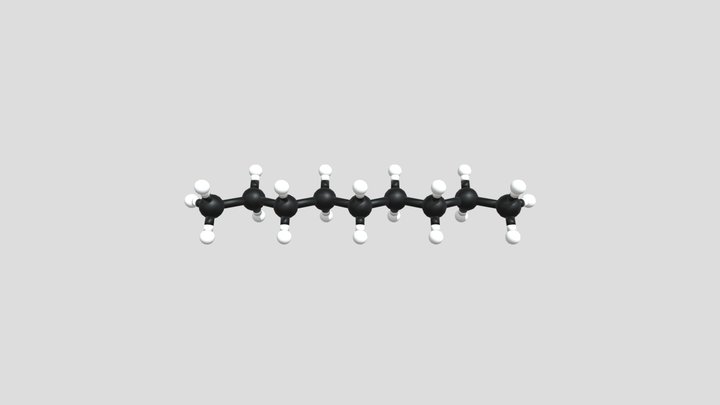 Rotation of the Nonane – Kostenloses 3D-Modell STL