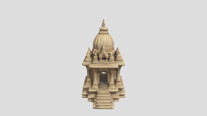 Hindu Temple 321 3D Model