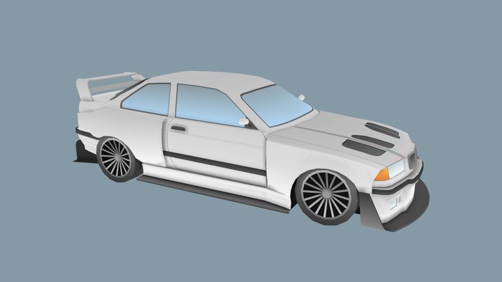 BMW E36 M3 racing car