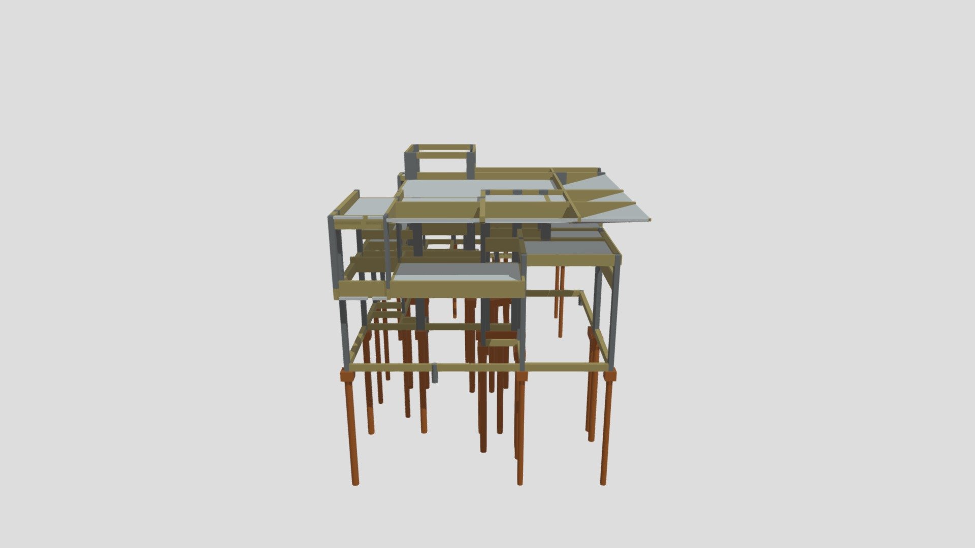ESTRUTURAL JOÃO PAULO - Download Free 3D model by Vitor Freitas ...