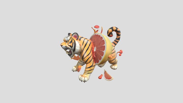 Tigruli Grapefruitunni – Modèle 3D gratuit STL