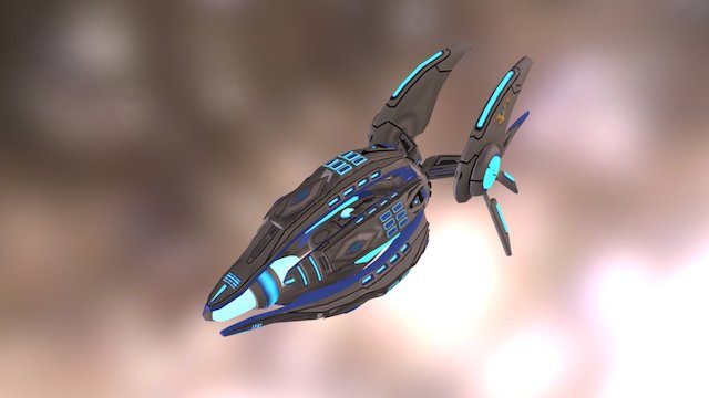 Void Ray 3D Model