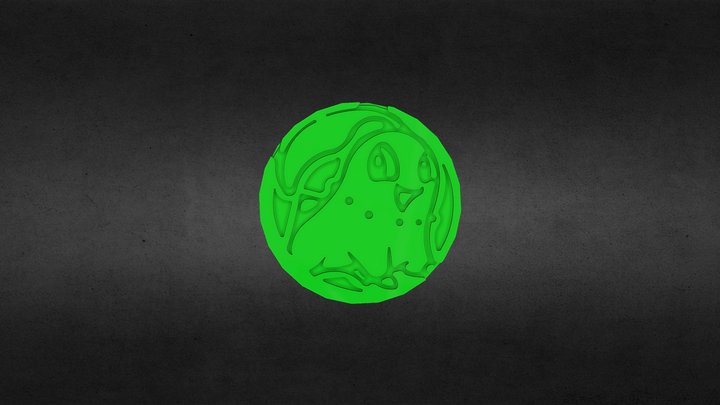 Pokémon TCG - Chikorita Coin