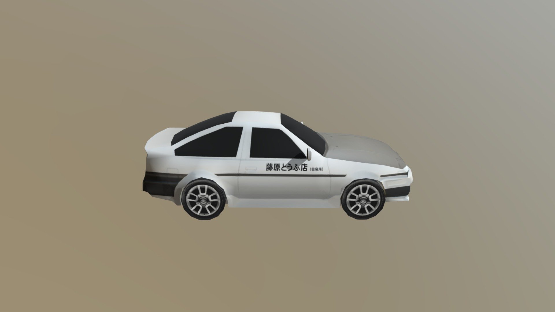 Vh LP Car - Toyota Sprinter Trueno AE86