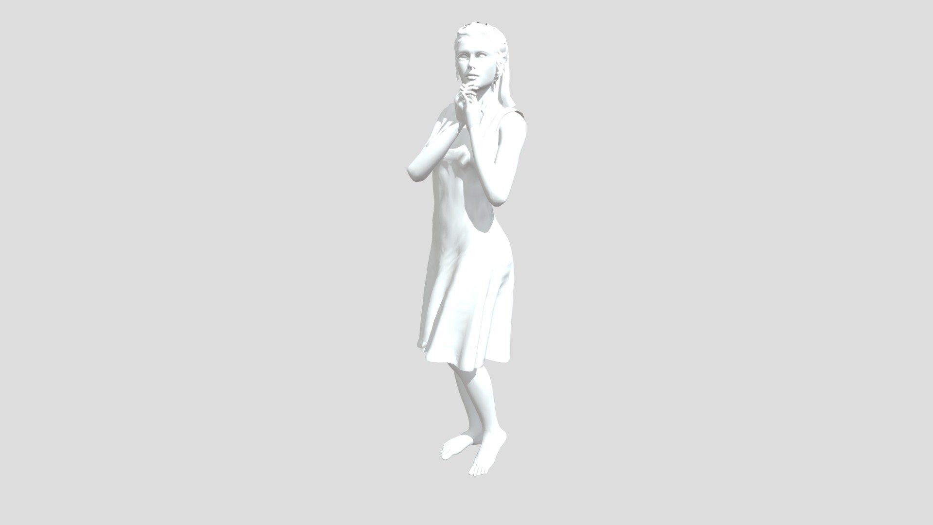 Test Frau Stehend