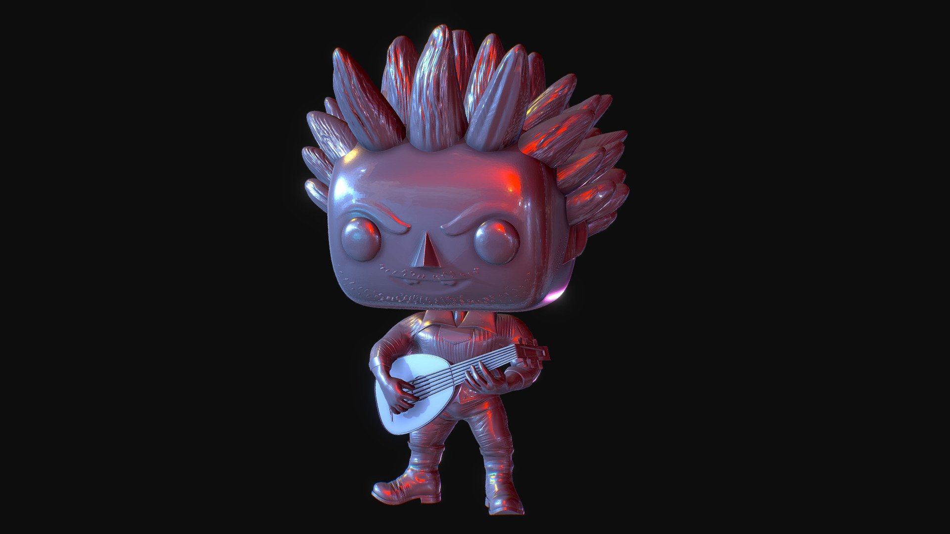 Король и Шут - Горшо́к Funko POP concept - 3D model by holofan3D ...