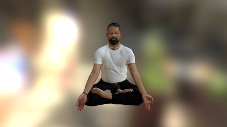 Jeevan Meditate 3D Model