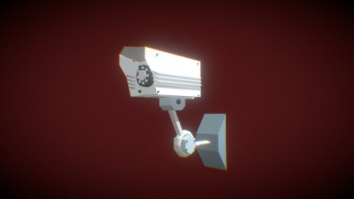 CCTV - Low Poly 3D Model