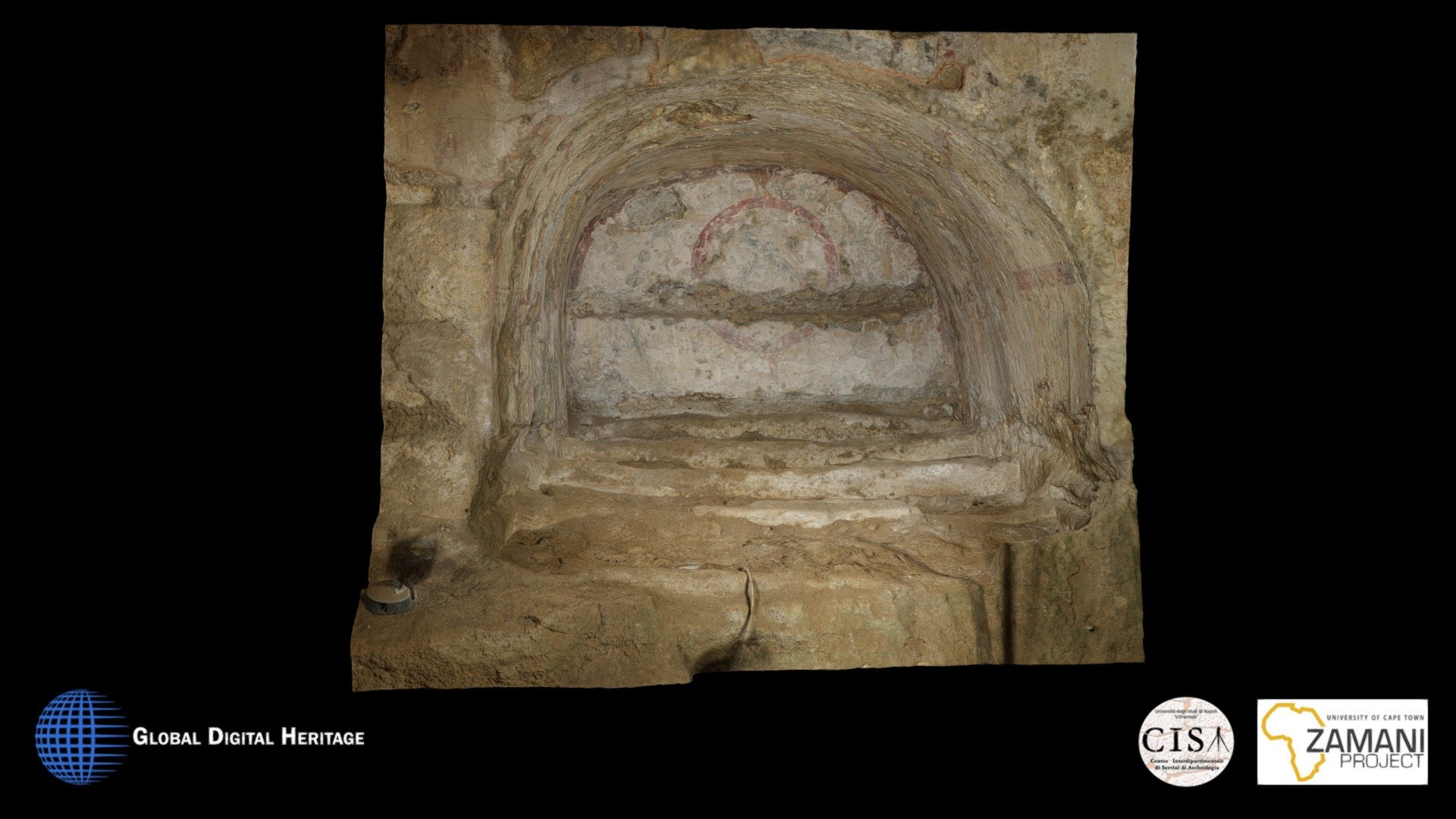 San Gennaro Catacomb Fresco, Naples (13A)