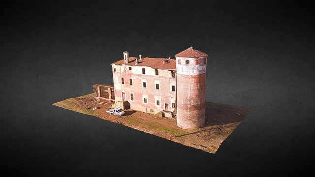 Castello Parpaglia (TO) 3D Model