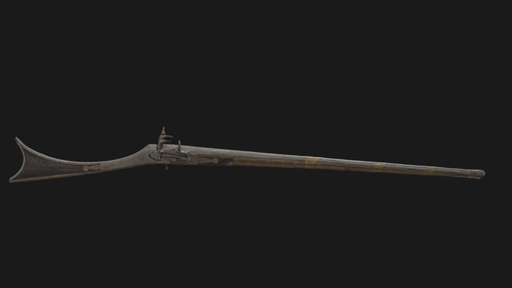 Puška_Rašak 3D Model