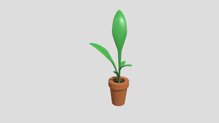 Game Assets: Plant Stage 3 3D Model