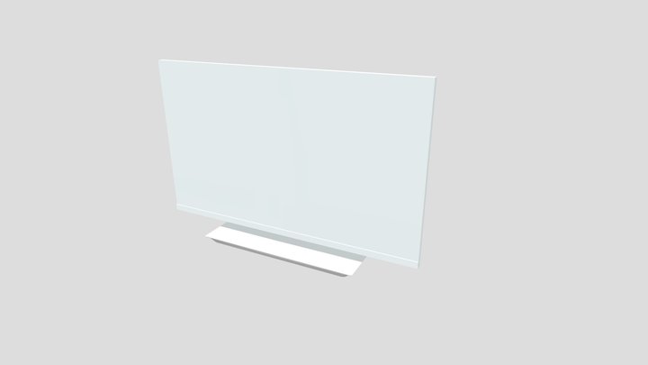 dell touch screen (textures in blend file) 3D Model