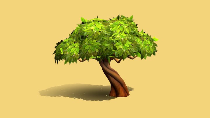 Big park tree 3D Model