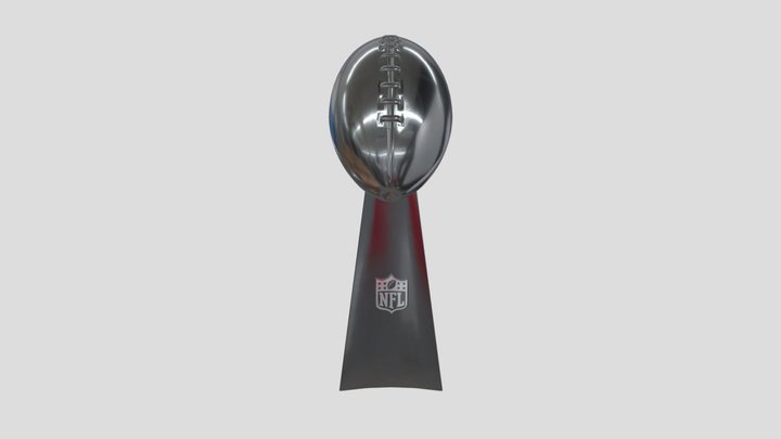 Trophy NFL 3D Model