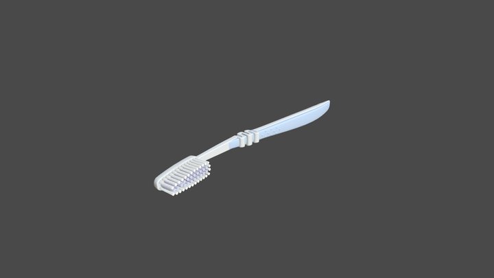 Teeth Brush 3D Model