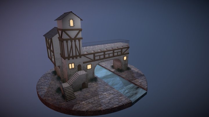 Diorama 1 3D Model