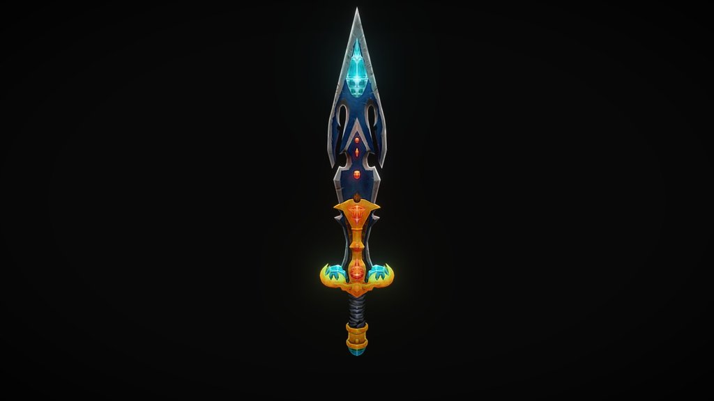 Magical Gem Sword - 3D model by Louis Beveridge (@louisbeveridge ...