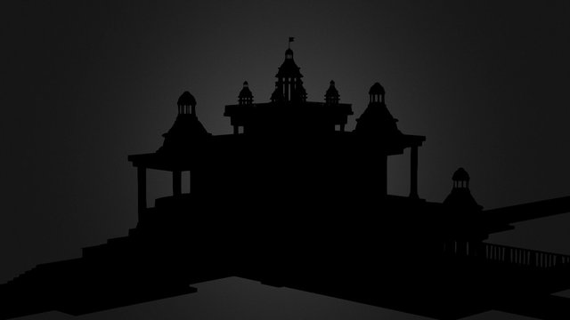 Temple 3D Model