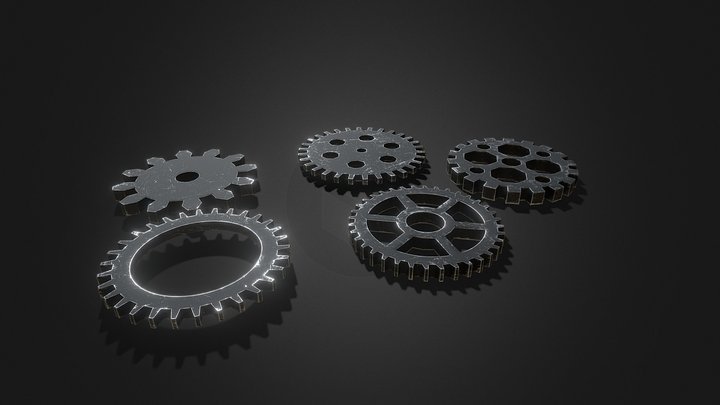 Gears 3D Model