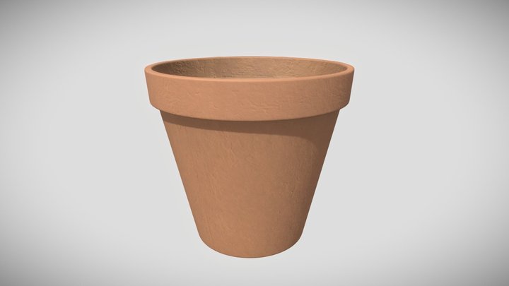 Plant Pot 3D Model