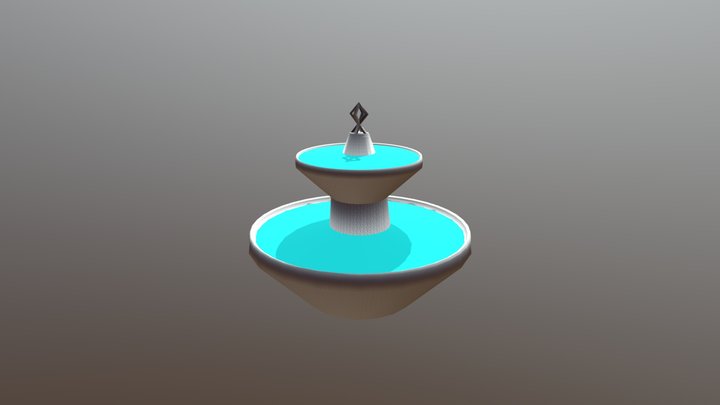 Chafariz-fountain 3D Model