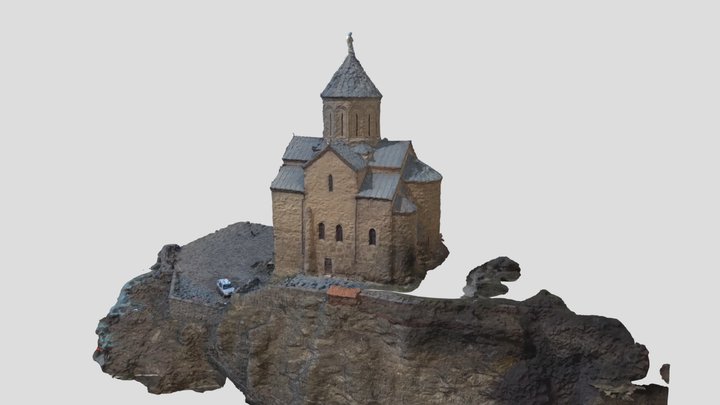Metekhi Church 3D Model