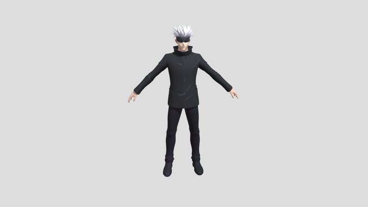 Jujutsu Kaisen 3d free fire ( a pose ) 3D Model