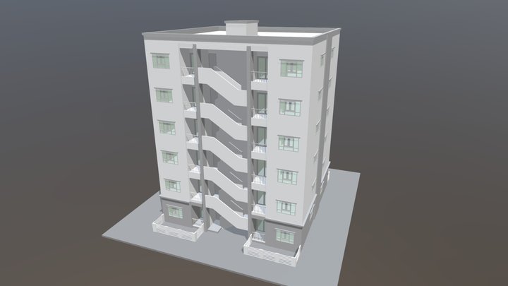 อาคารโครงการสวางคนิเวศ 3D Model