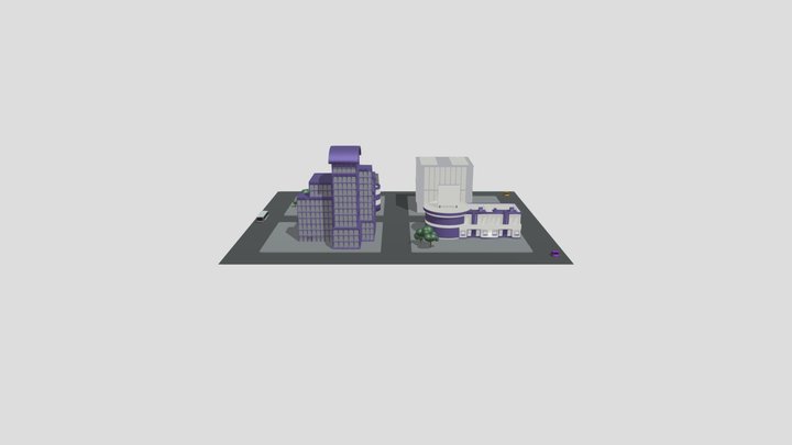 City_blend 3D Model
