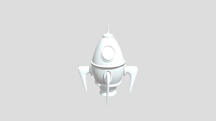 Cam0408 Rocket Detail 3D Model