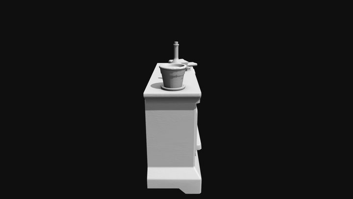 Ventilation set for GameDev Marathone 3D Model