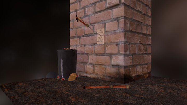 Caneblade Scene 3D Model